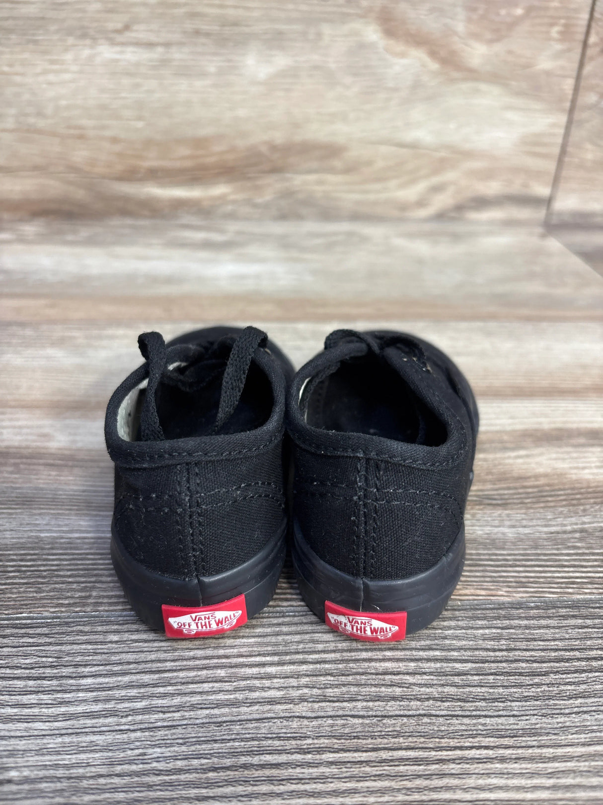 Vans Authentic Low Top Sneakers Black sz 5c