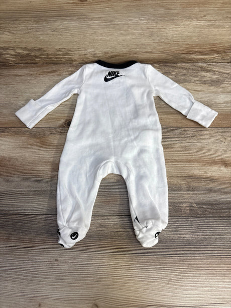 Nike Logo Sleeper White sz Newborn - Me n Mommy To Be
