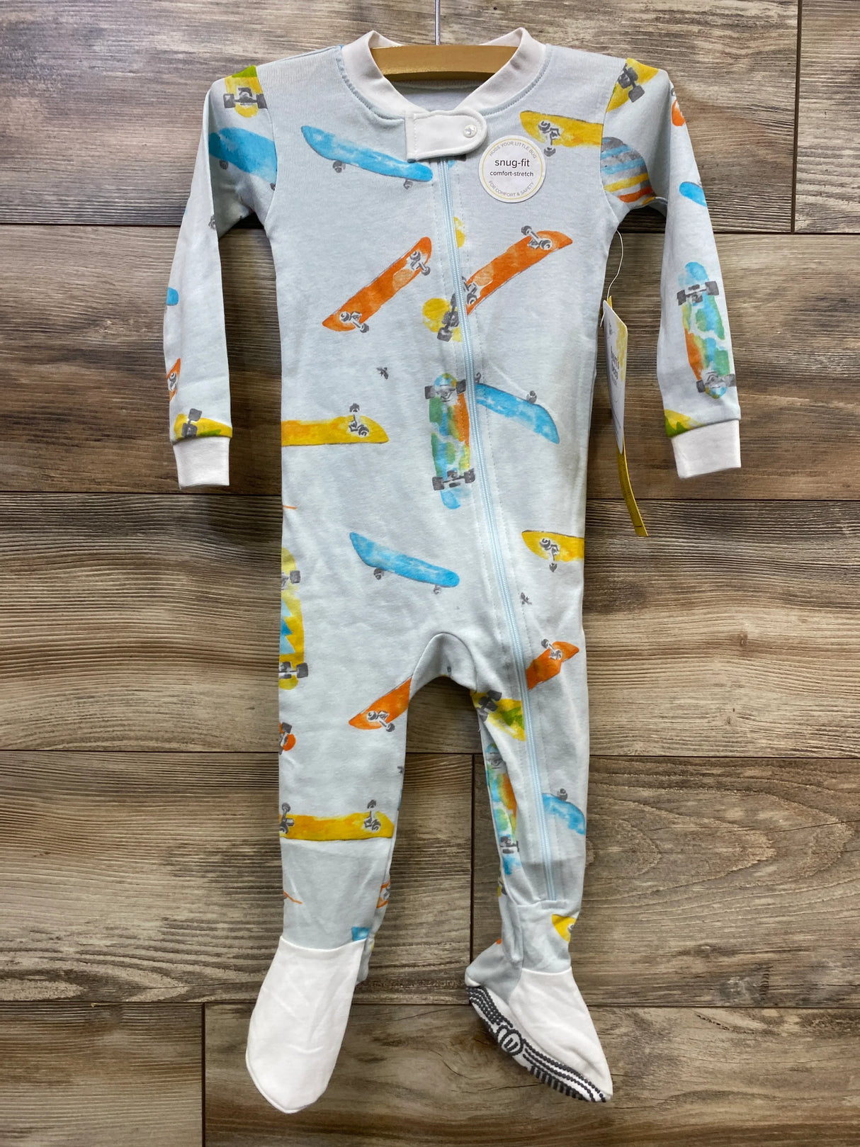 NEW Burts Bees Skateboard Sleeper Blue sz