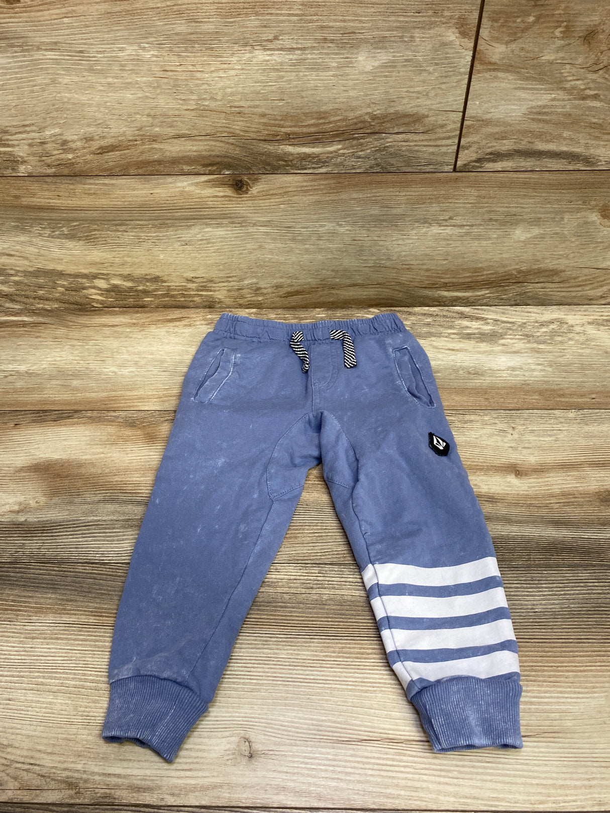 Volcom Drawstring Joggers Light Blue sz 3T