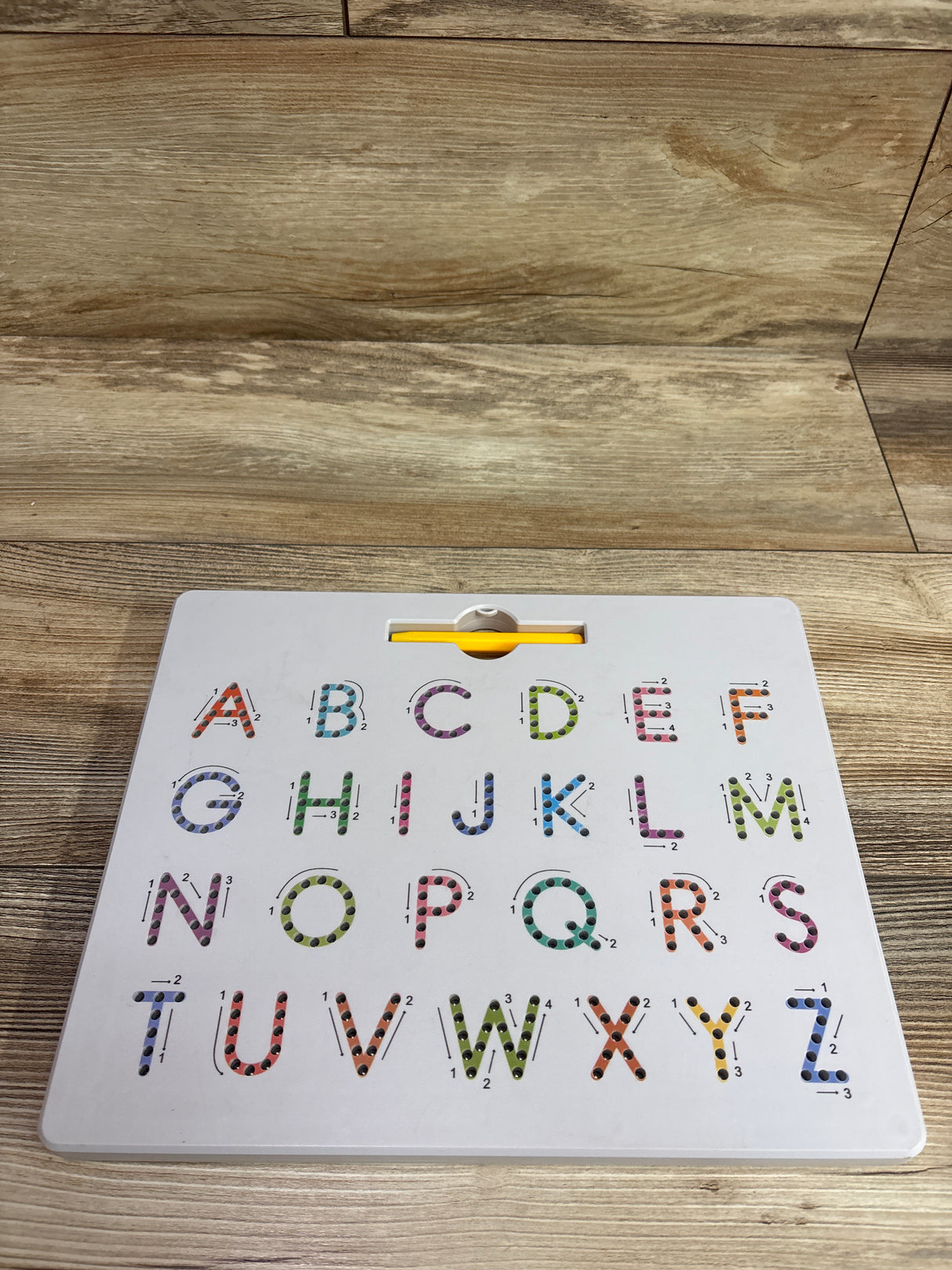 GAMENOTE Magnetic Letter Board Double Sided ABC Tracing
