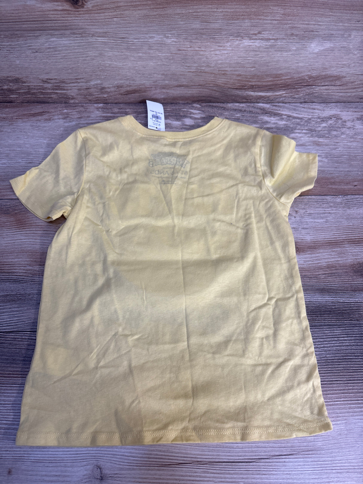 NEW Teenage Mutant Ninja Turtles Graphic T-Shirt Yellow sz 5T