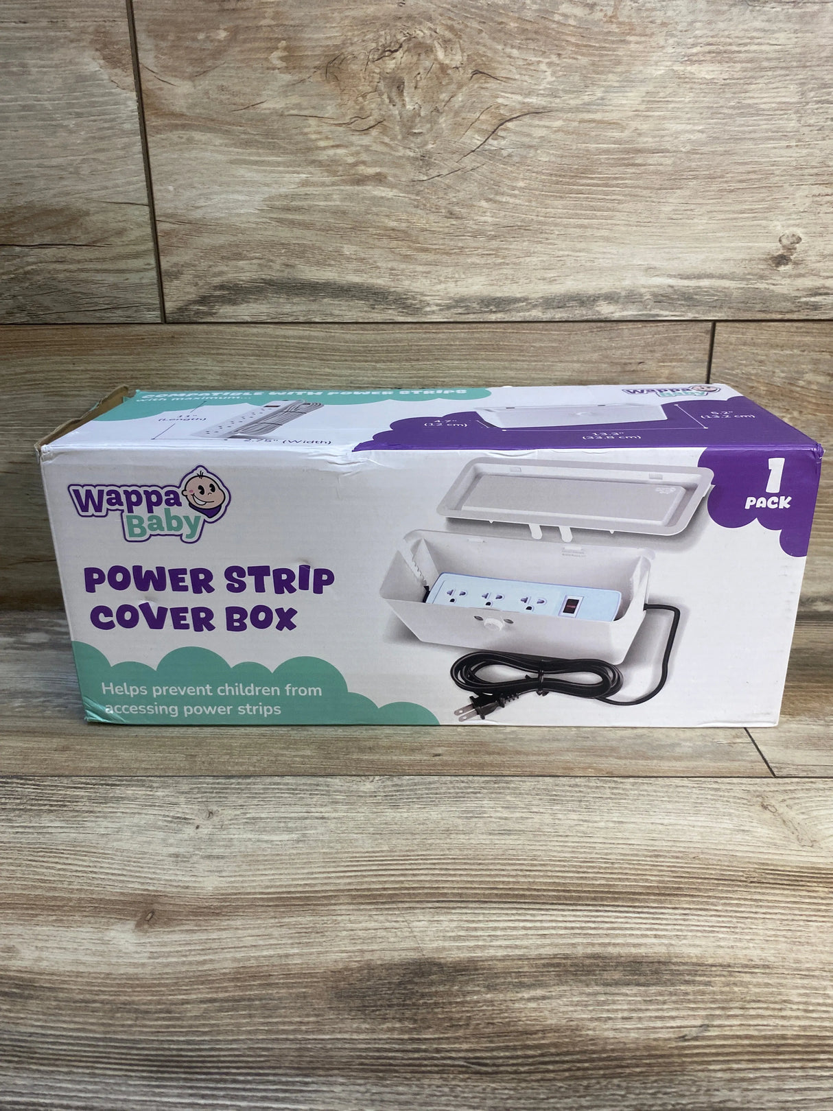 NEW Wappa Baby Power Strip Cover Box