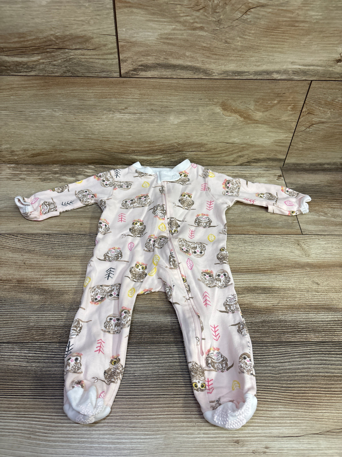 Burt's Bees Baby Sleeper Pink sz Newborn