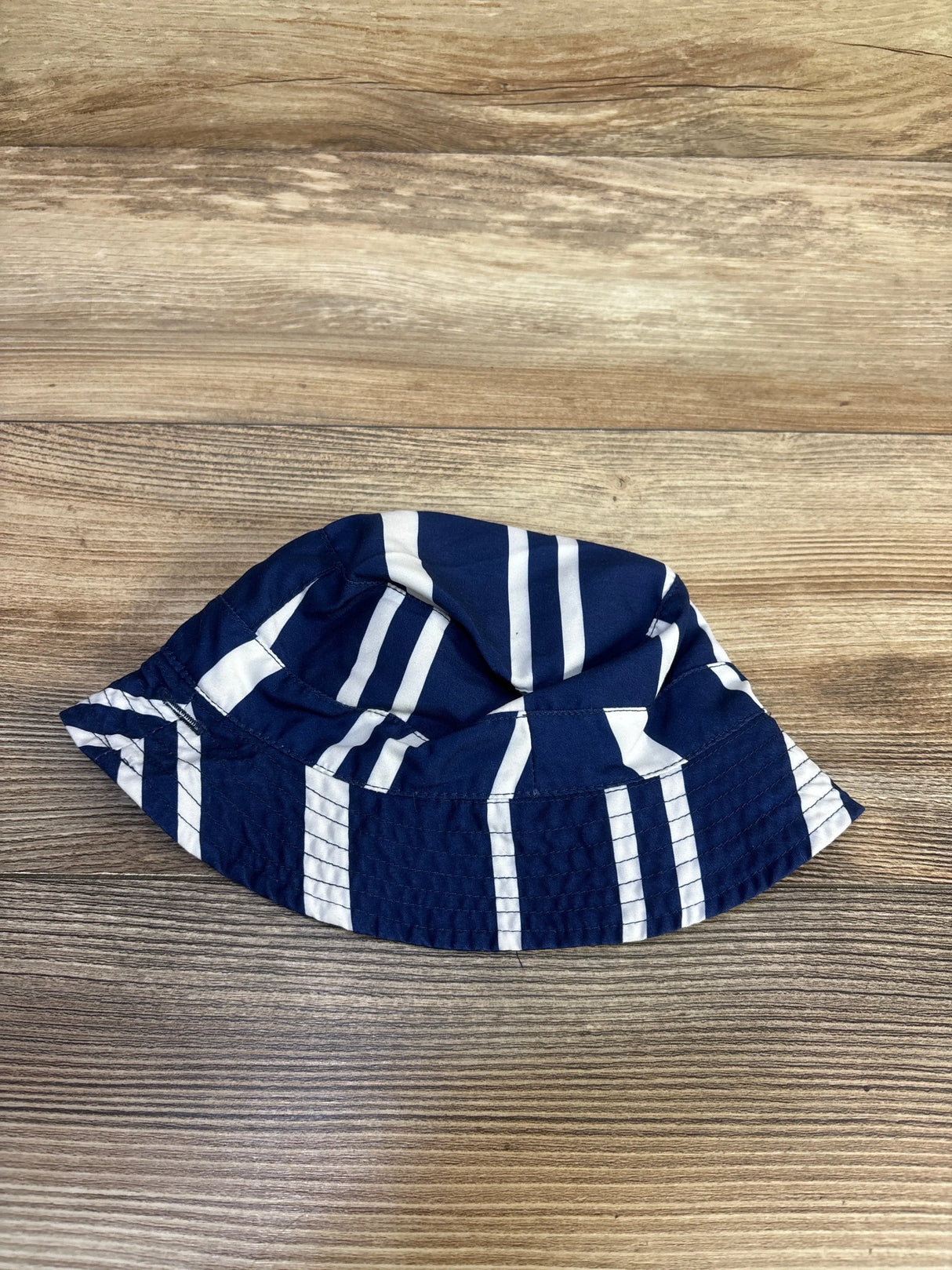 Striped Bucket Hat Navy sz Newborn