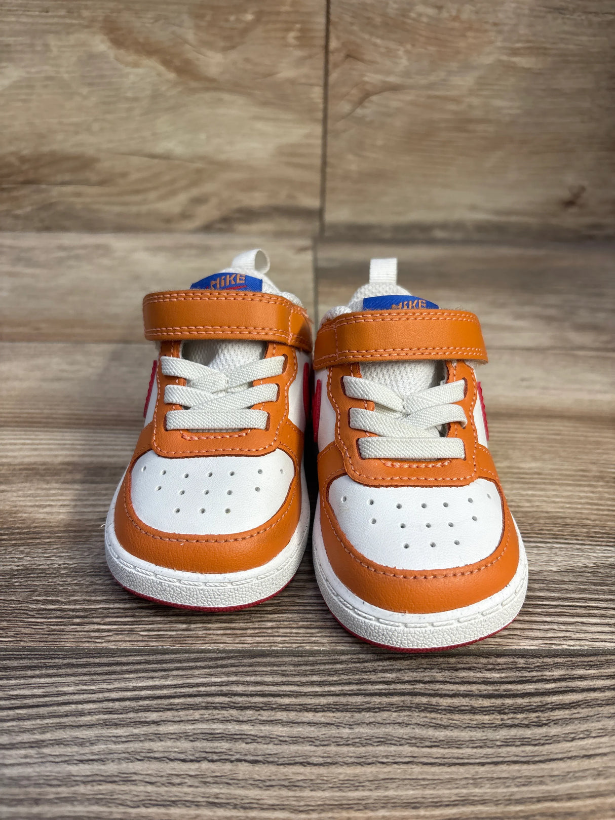 Nike Court Borough Low 2 TD 'Sail Hot Curry' Sneakers sz 4c
