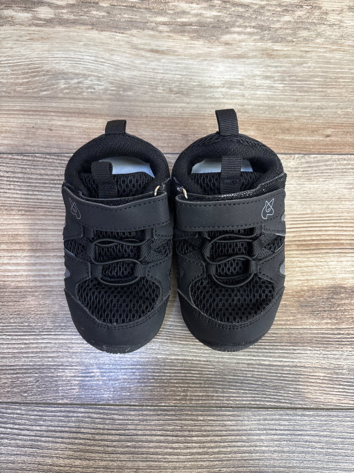 FEETCITY Wide Mesh Walking Shoes Black sz 6/7c