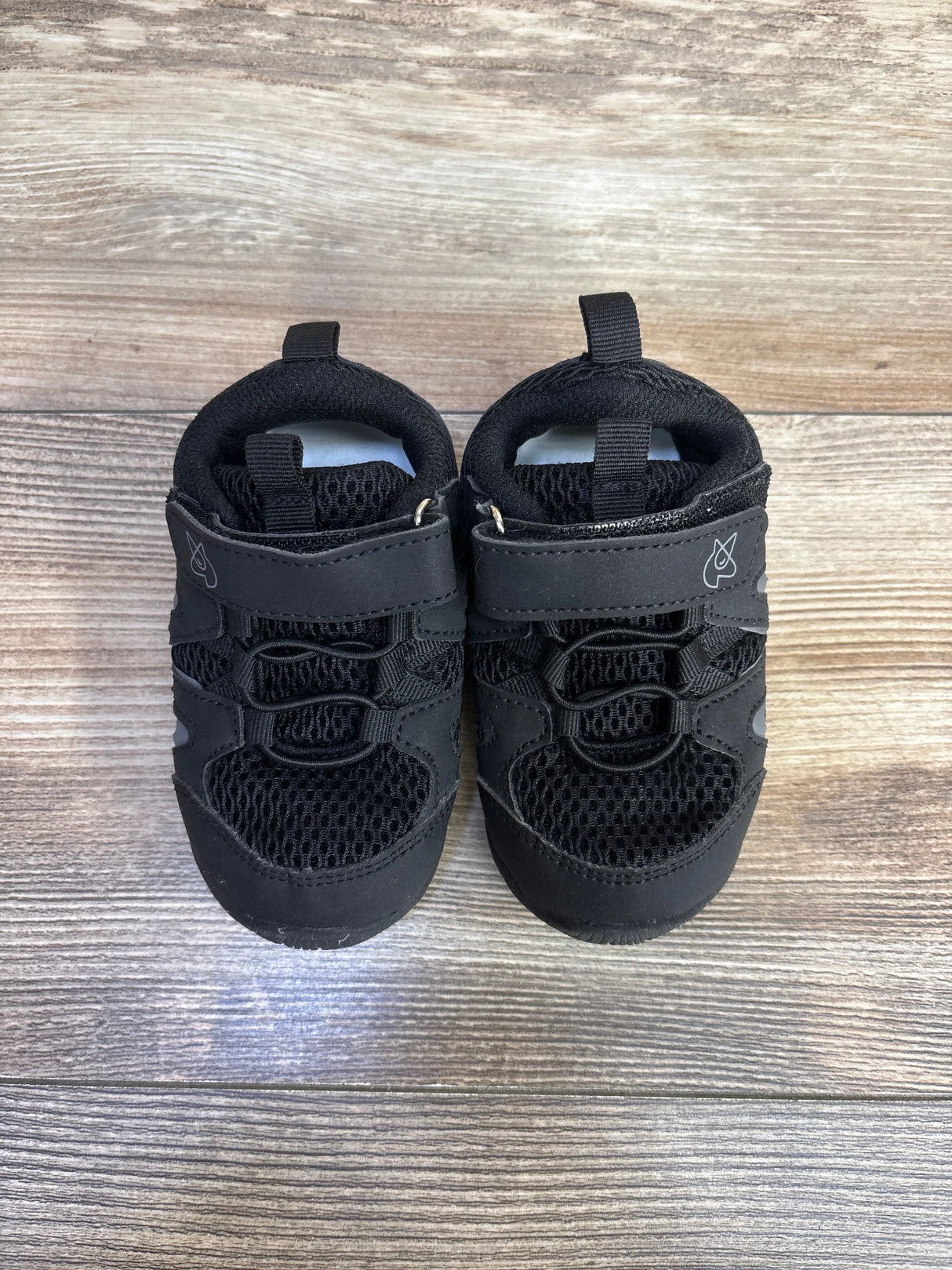 FEETCITY Wide Mesh Walking Shoes Black sz 6/7c