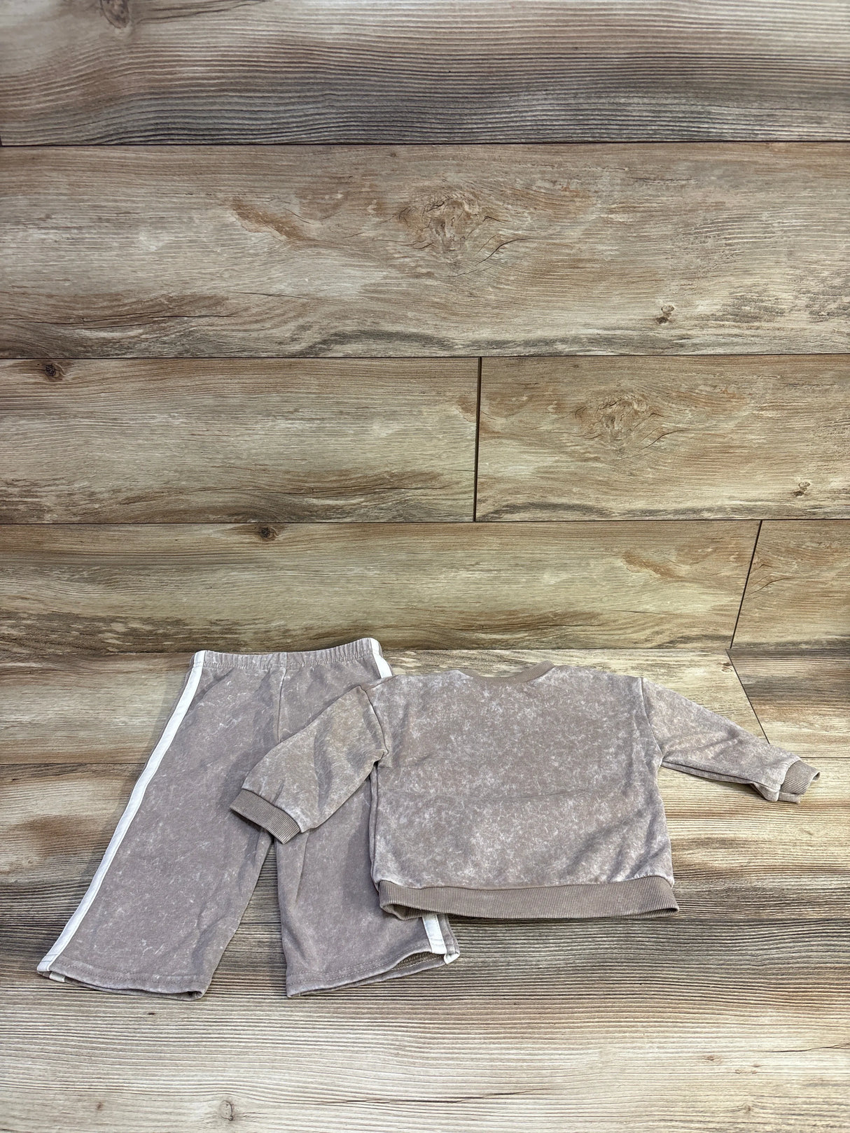 Harry Potter 2pc Hogwarts Long Sleeve Shirt & Pants Set Brown sz 18m