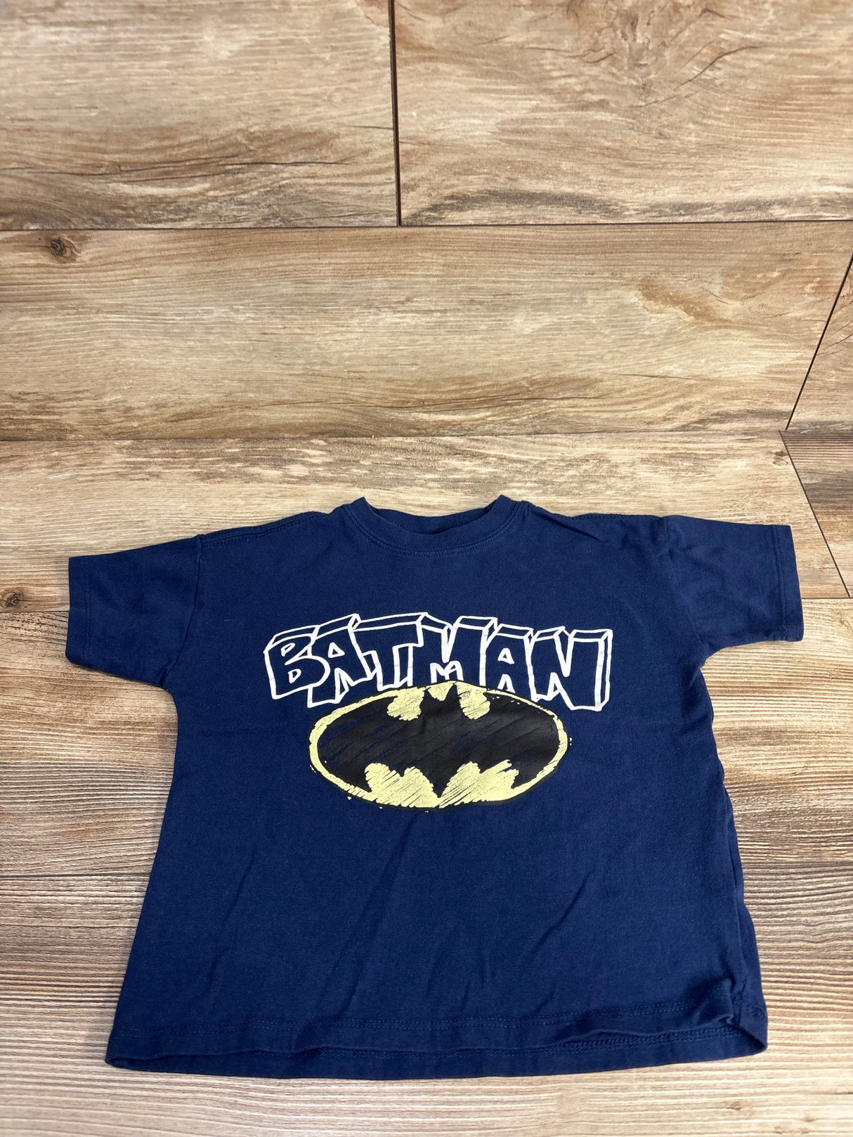 Cotton On Baby x DC Batman Short Sleeve Shirt Navy sz 2T