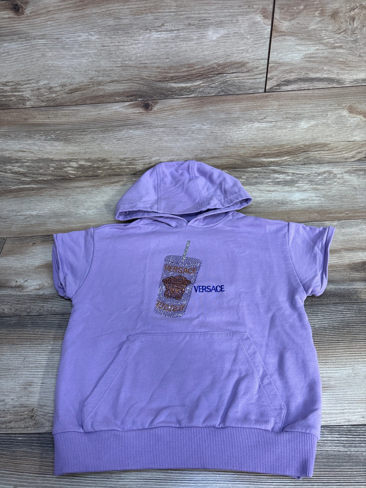 Versace Medusa Hoodie Purple sz 4