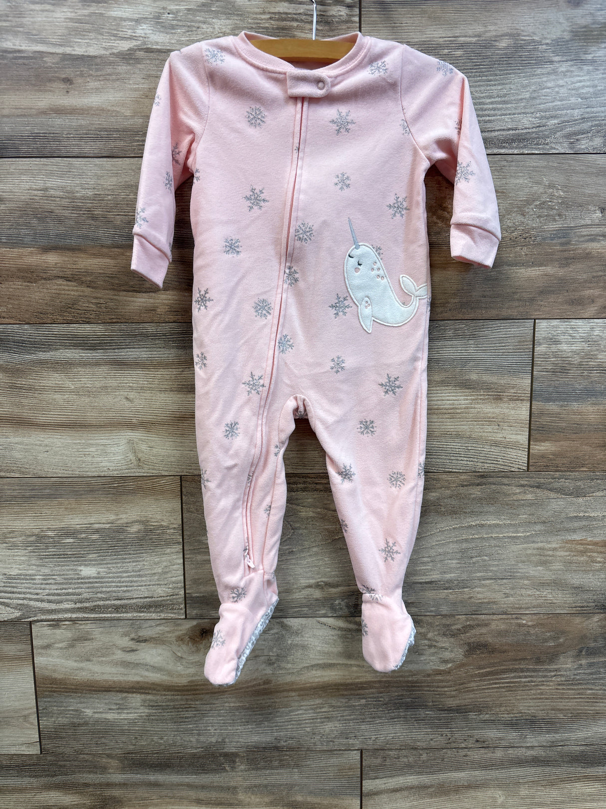 Carter's Blanket Sleeper Pink sz 18m