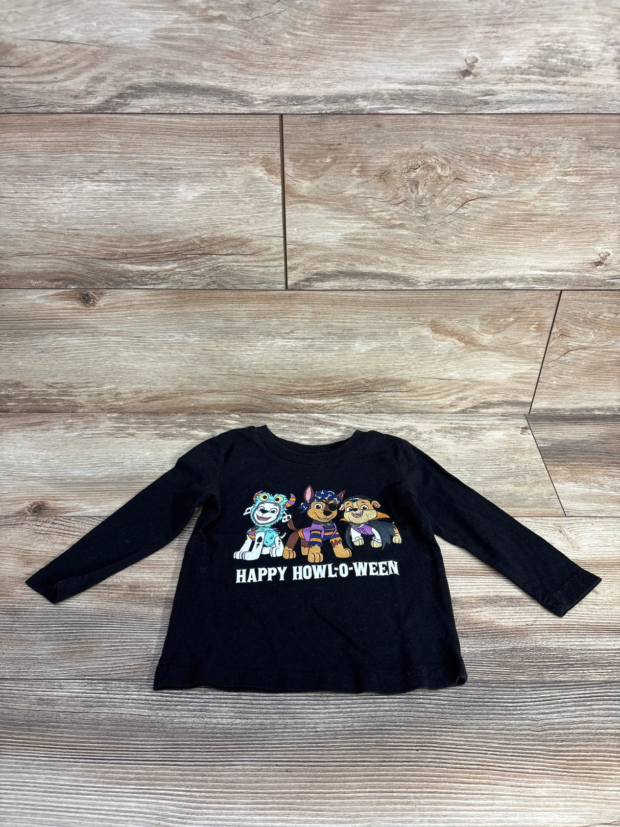 Jumping Beans Paw Patrol Happy Howl-o-Ween Shirt Black sz 18m - Me n Mommy To Be