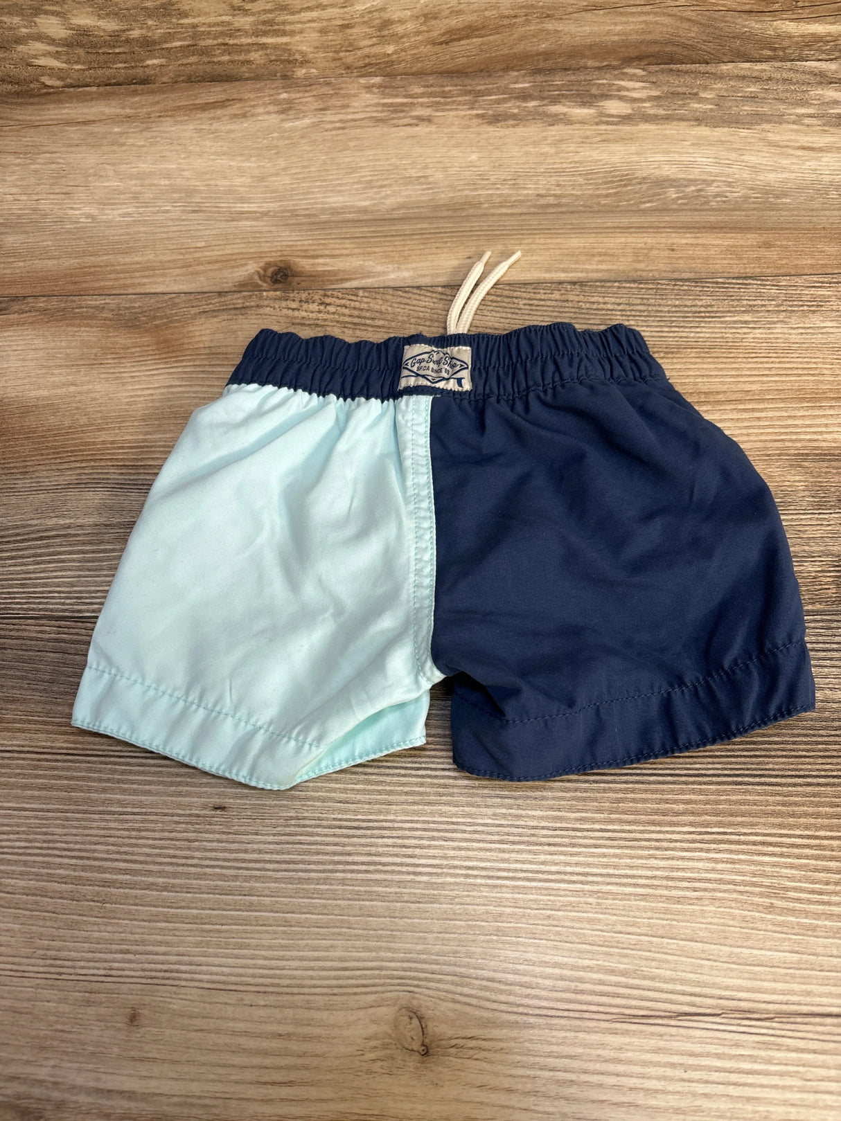 Baby Gap Colorblock Swim Trunks Blue sz 3-6m - Me n Mommy To Be