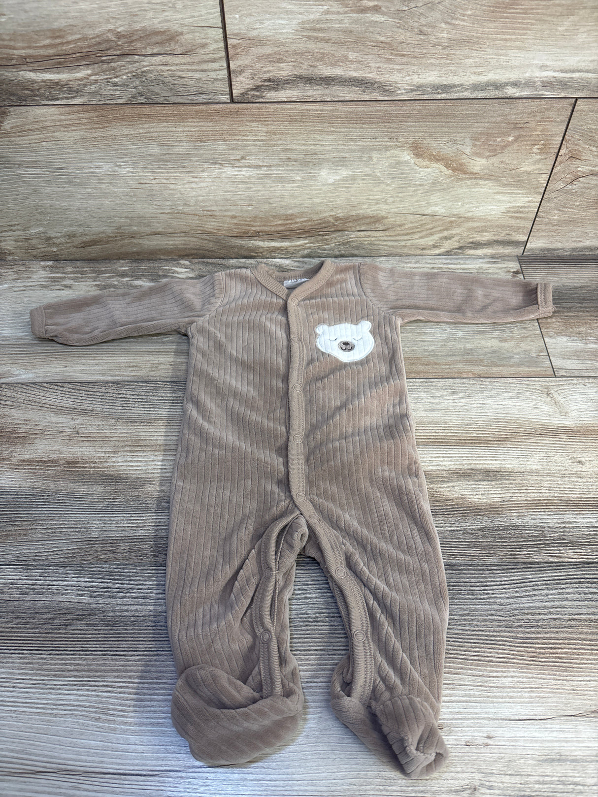 DreamGro Blanket Footie Sleeper Brown sz 0-3m