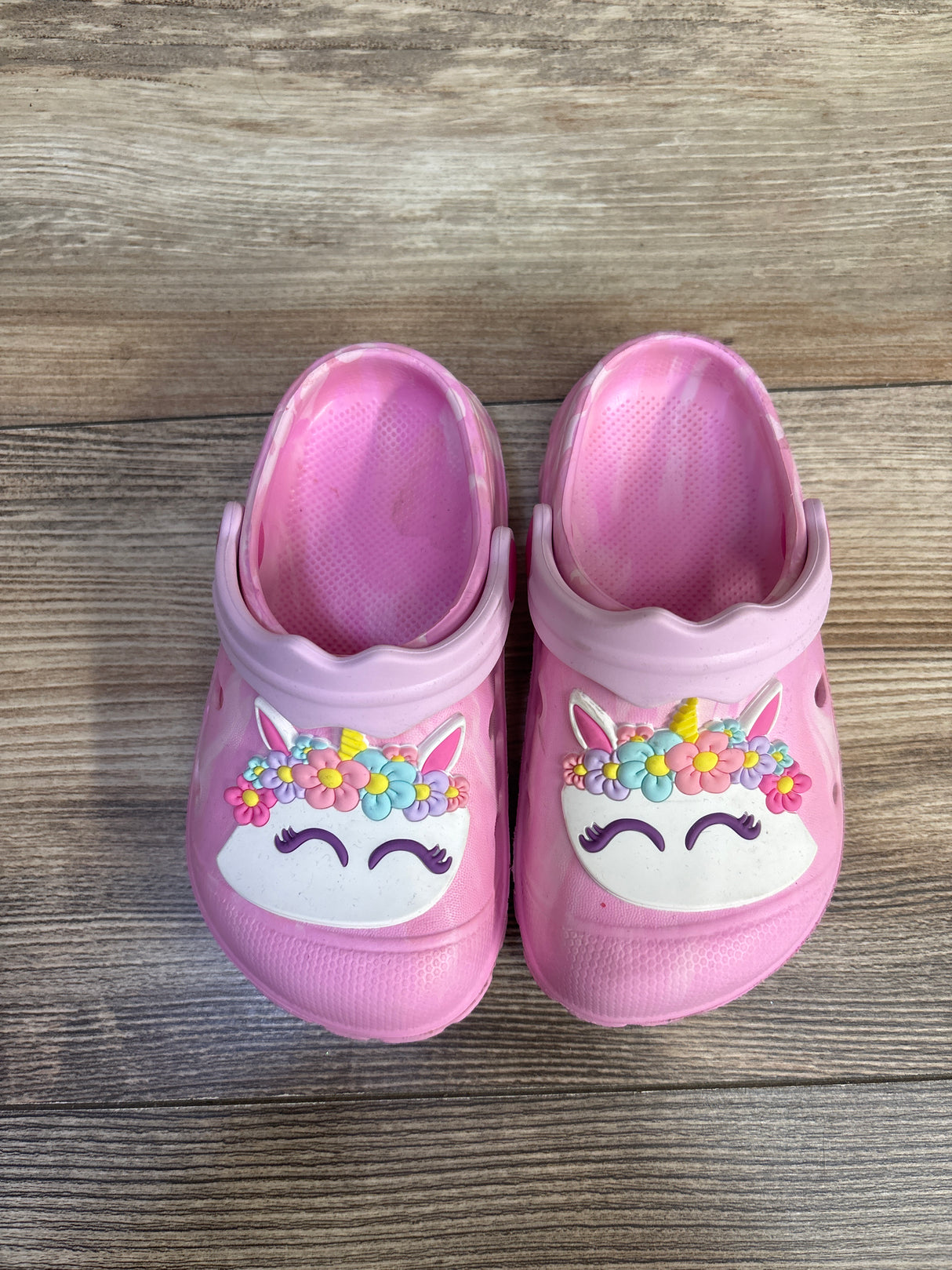 Member's Mark Unicorn Water Clogs Pink sz 8c