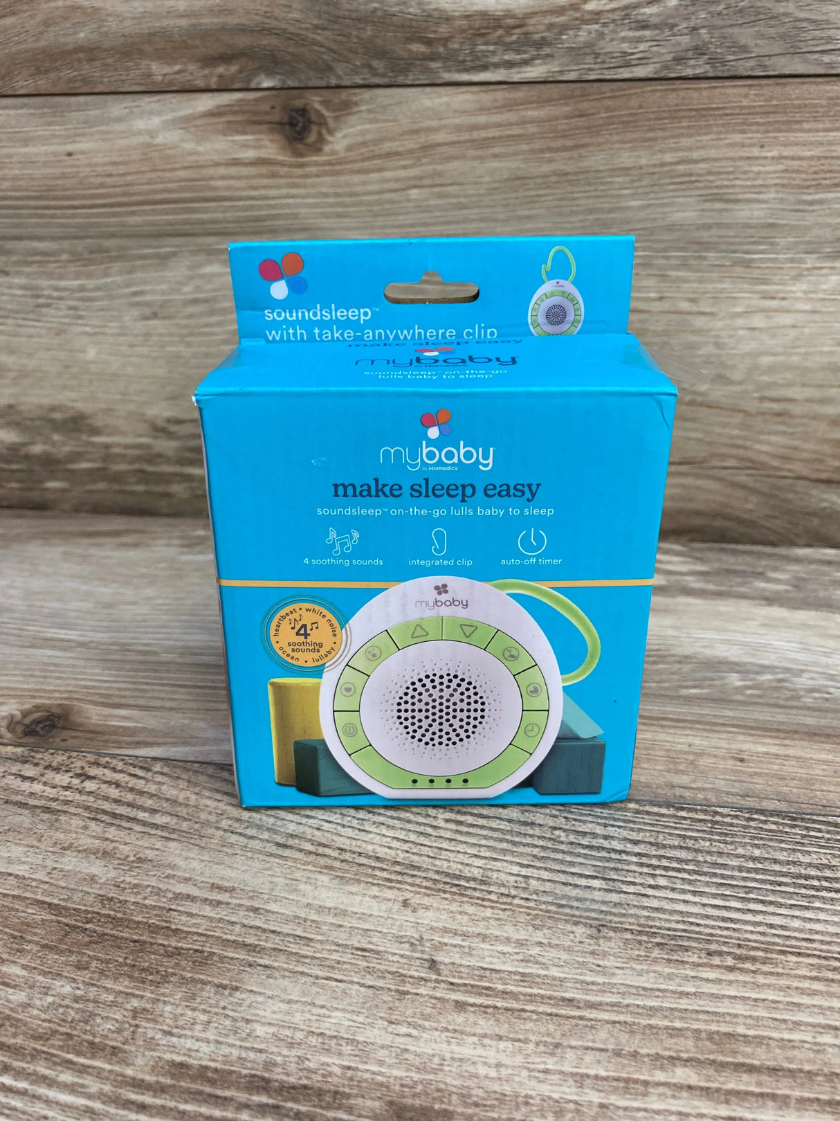 NEW MyBaby SoundSpa On-The-Go Portable Sound Machine and Baby Soother - Me n Mommy To Be
