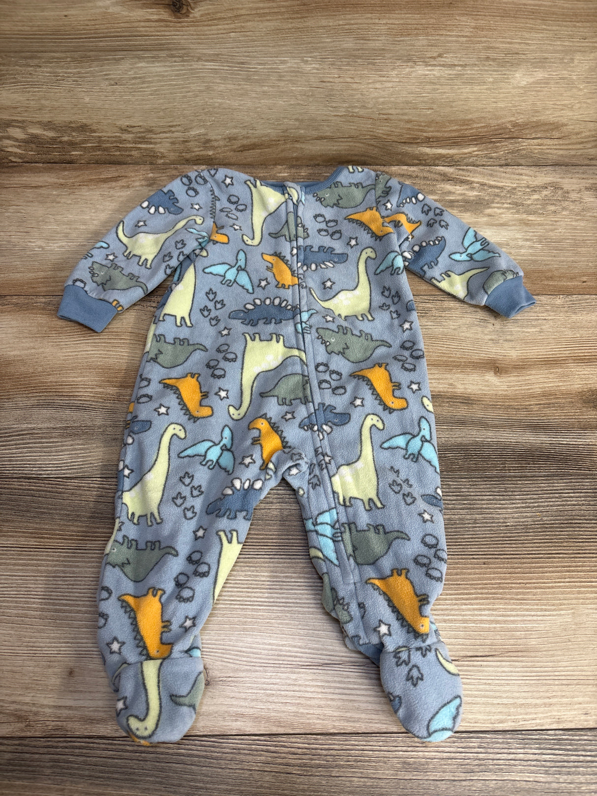 Kids Headquarters Dino Blanket Sleeper Blue sz 6m