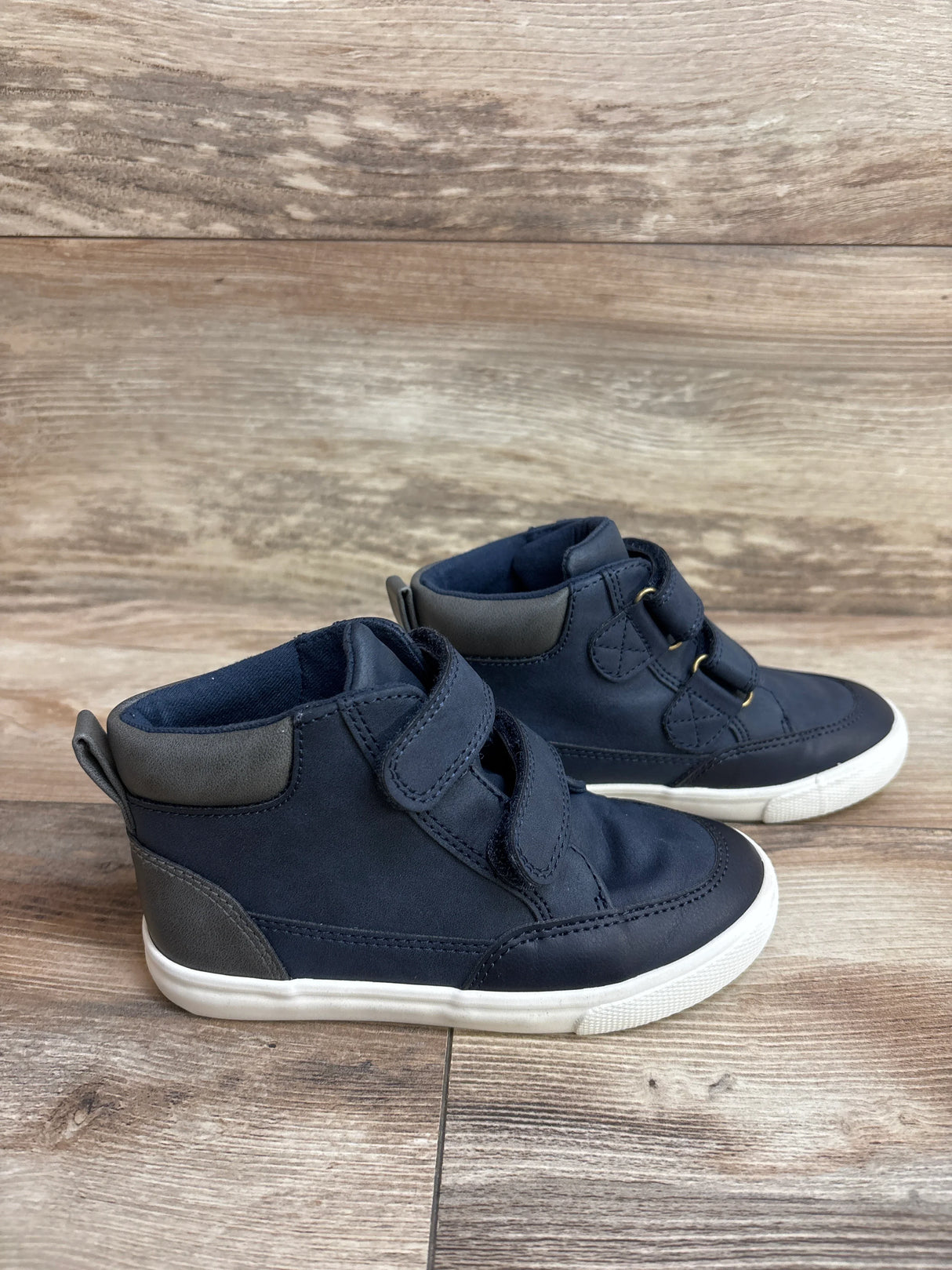 Cat & Jack Xavier High Top Sneakers Navy sz 10c