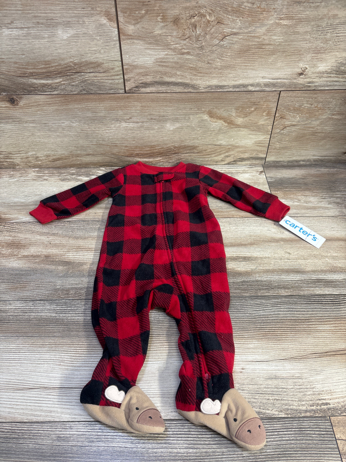 NEW Carter's Blanket Sleeper Red sz 6m