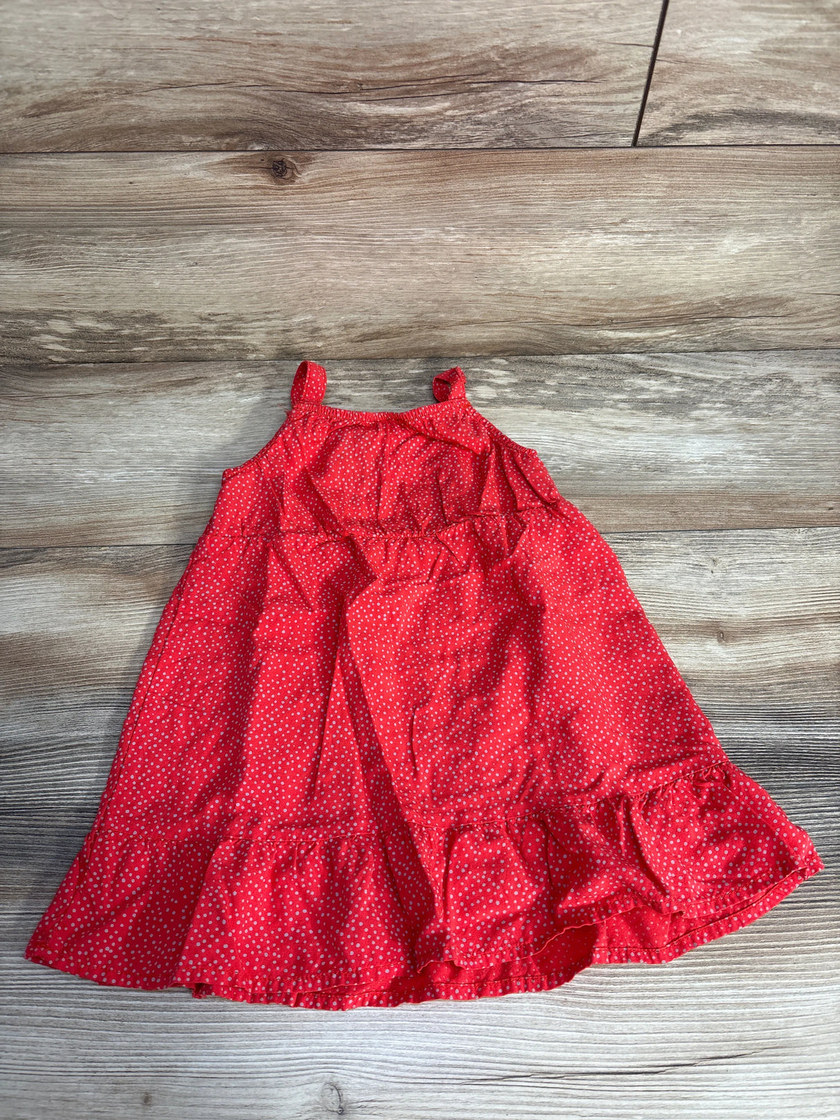 Thereabouts Sleeveless Dotted Dress Red sz 2T - Me n Mommy To Be