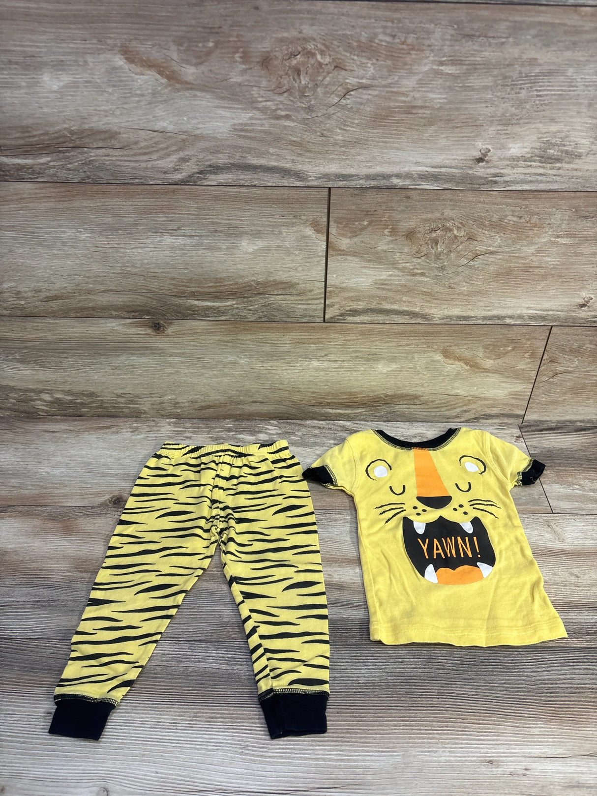 Koala Baby 2pc Pajama Set Yellow sz 24m