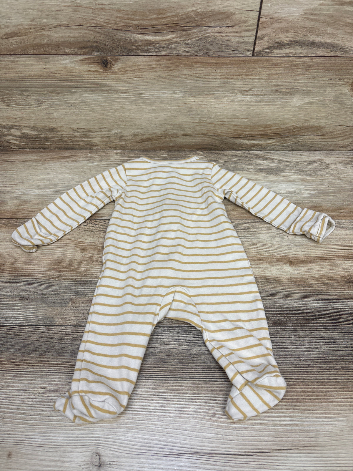 Carter's Striped Lion Sleeper Beige sz 3m