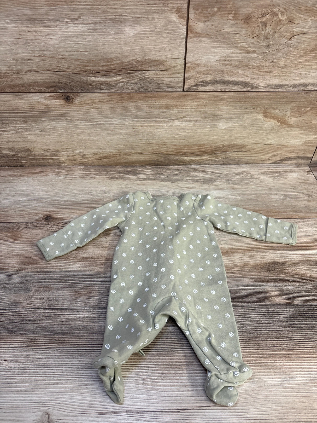 Carter's Bunny Sleeper Green sz Newborn