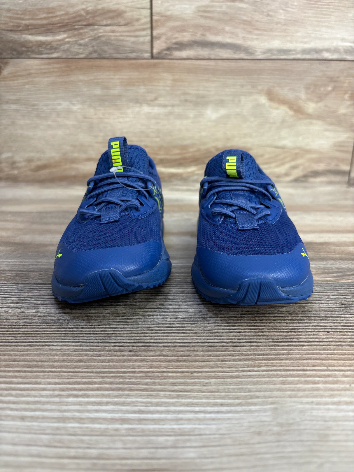 NWOT Puma Pacer Future Scribble Slip On Sneakers, Blue sz 10c