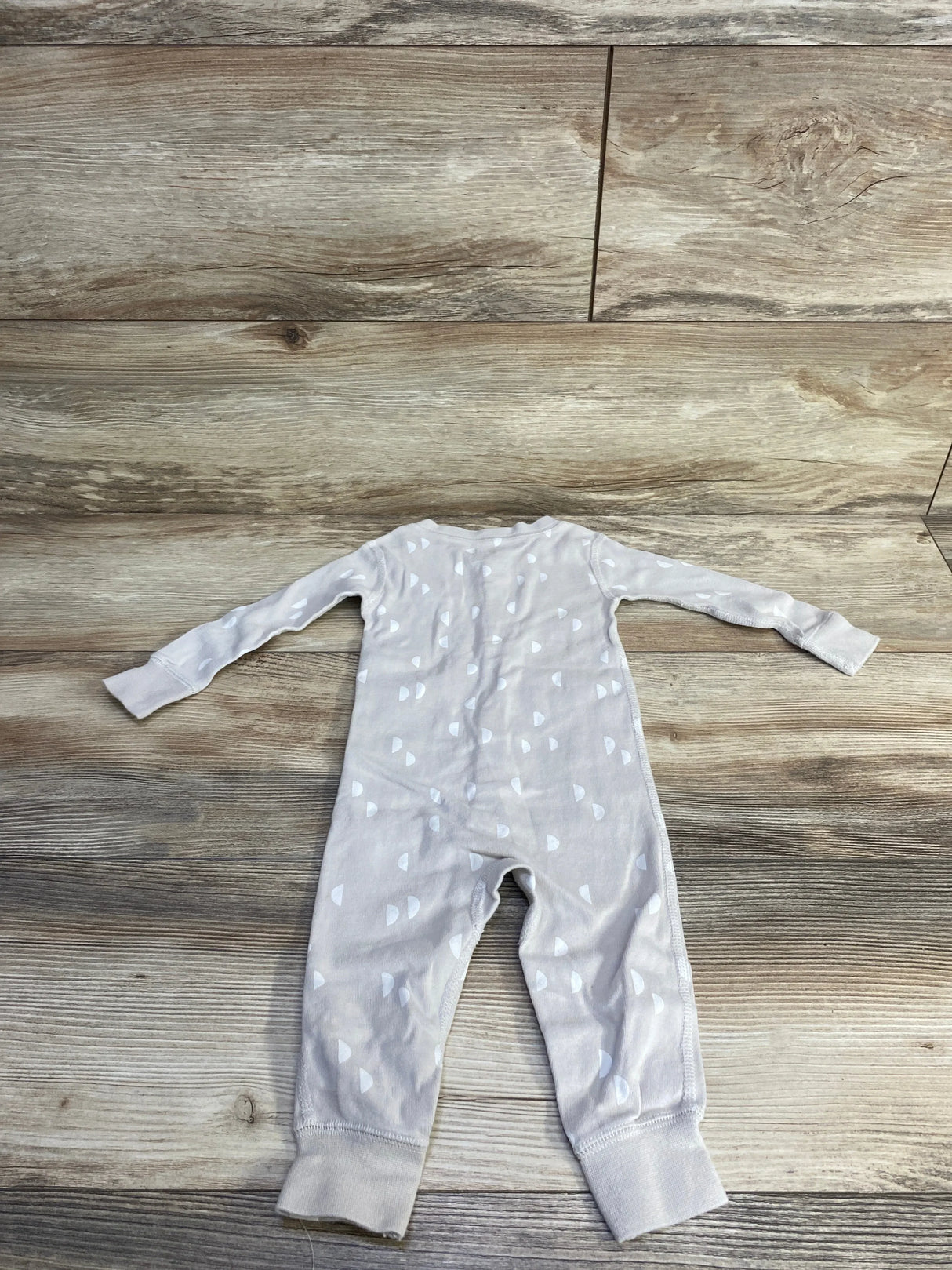 Easy-Peasy Footless Sleeper Ivory sz 12m