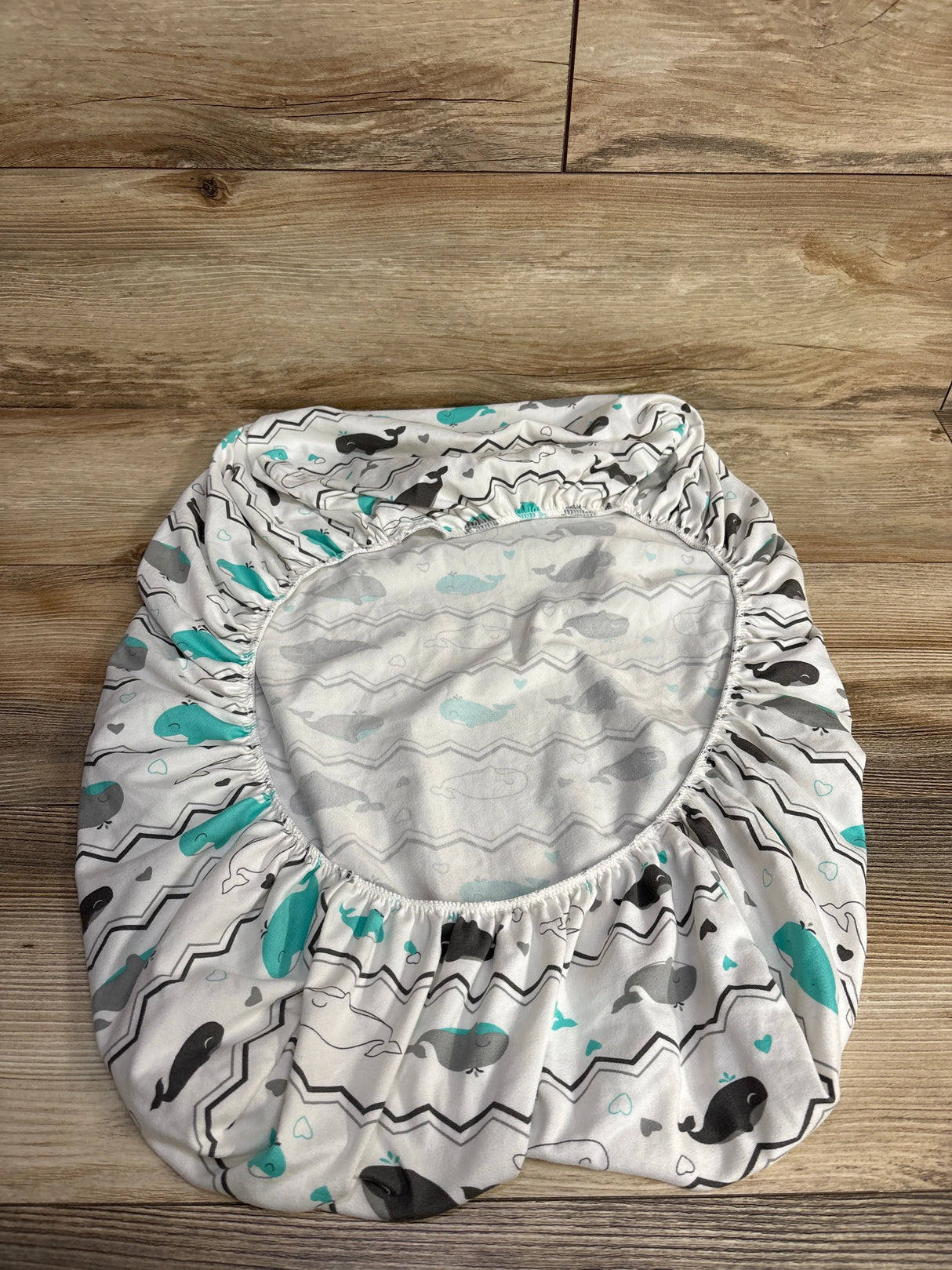 Fitted Bassinet Sheet Fish Print