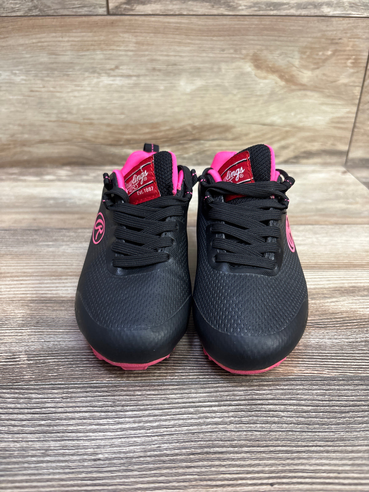 Rawlings Girls Softball Cleats Black sz 11c