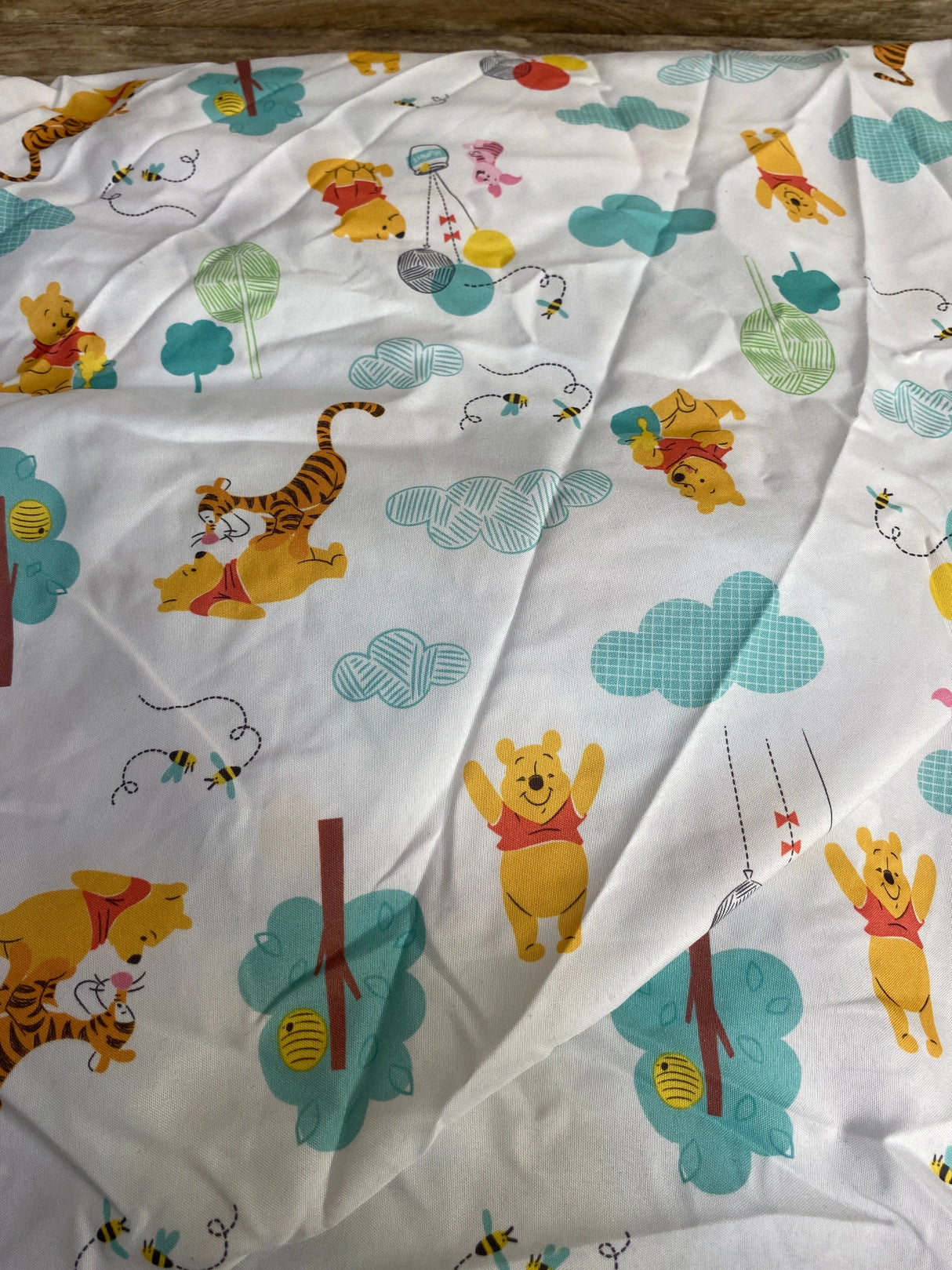 Disney Winnie the Pooh Collection Fitted Crib Sheet