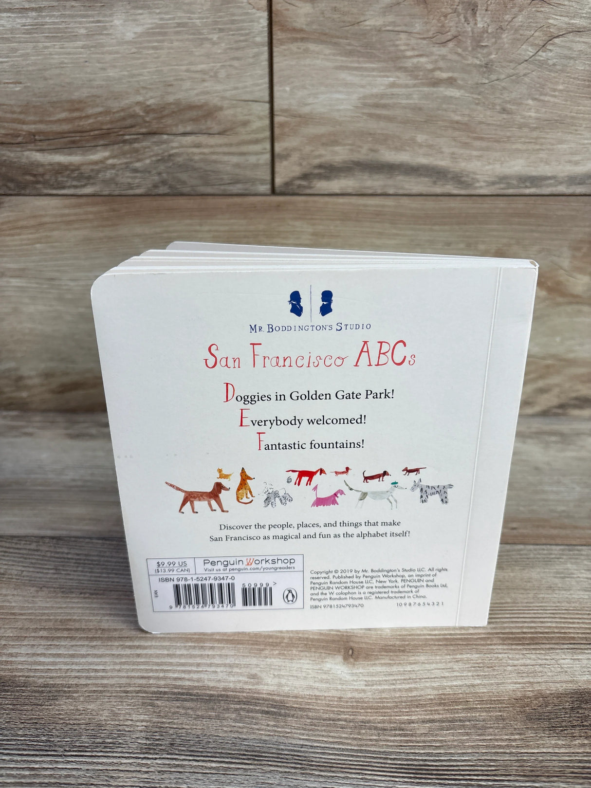 Mr. Boddington's Studio: San Francisco ABCs Board Book