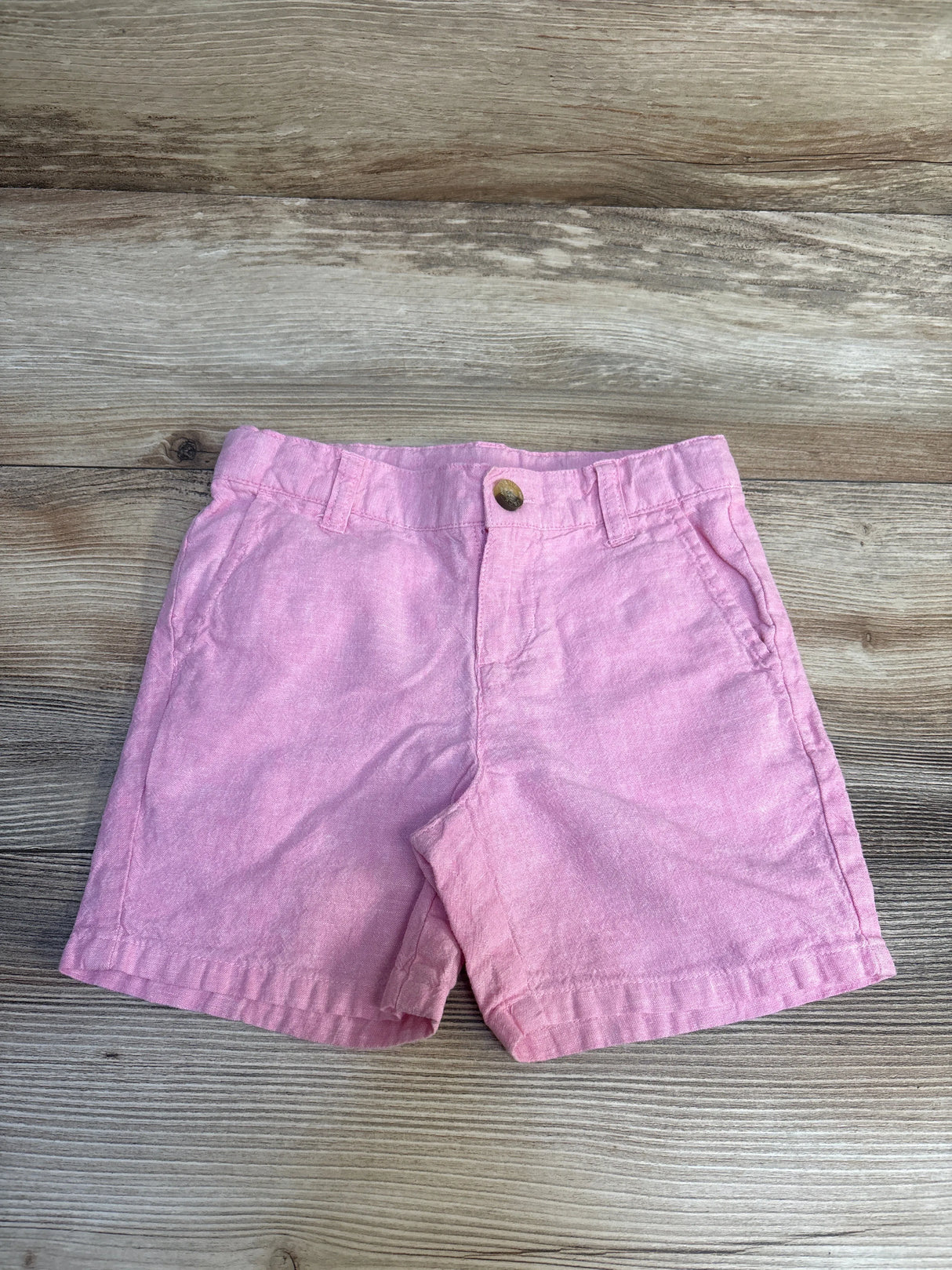 Janie & Jack Linen-Cotton Short Pink sz 3T