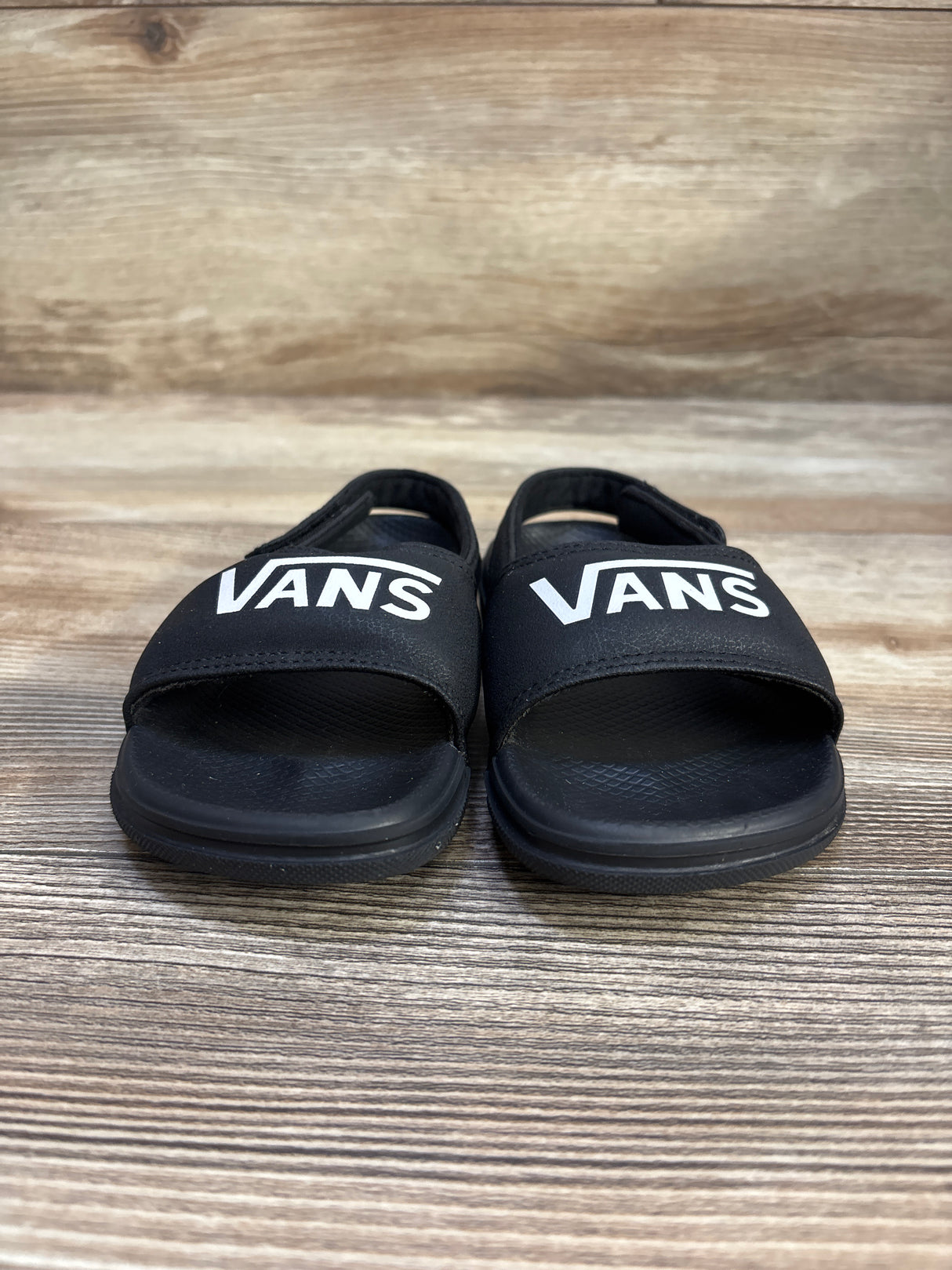 Vans La Costa Slides Black sz 7c