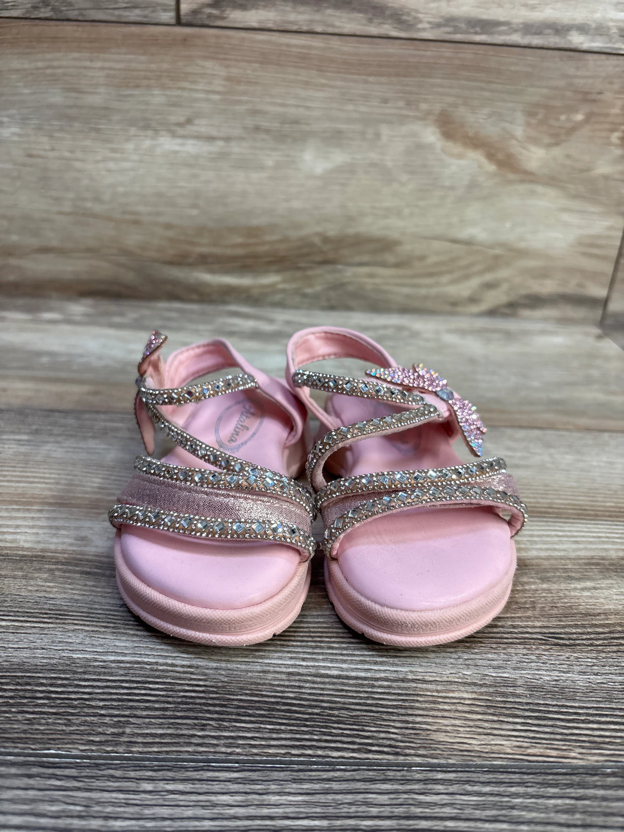 Atalina Rhinestone Sandals Pink sz 6c