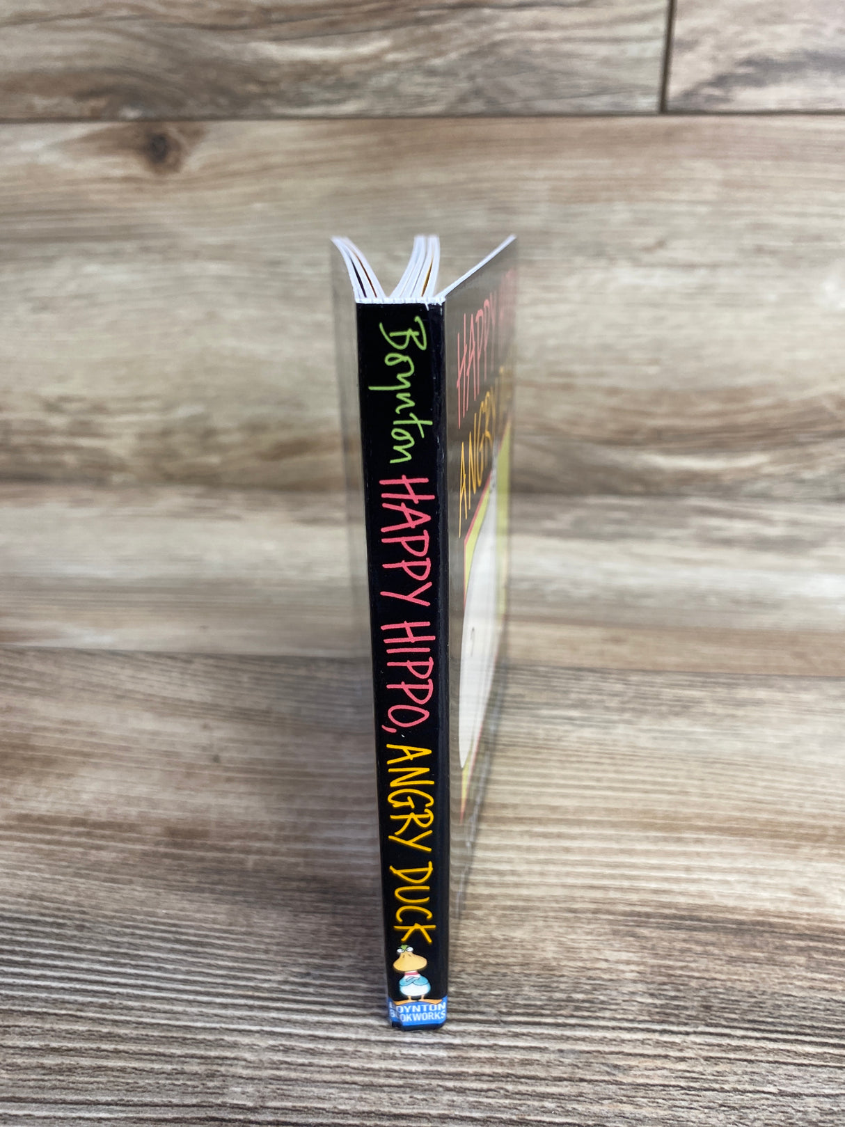 Happy Hippo, Angry Duck Board Book