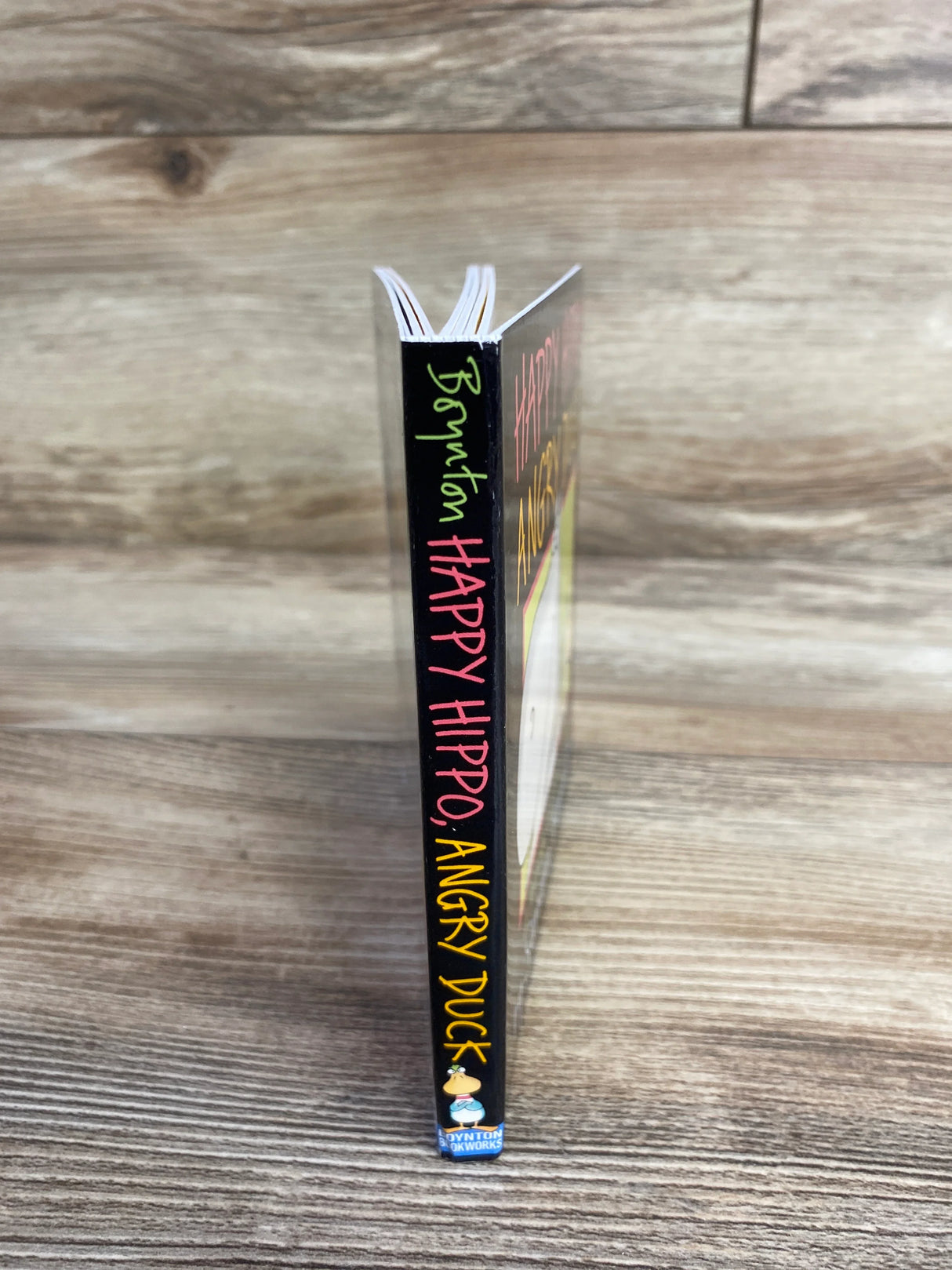 Happy Hippo, Angry Duck Board Book