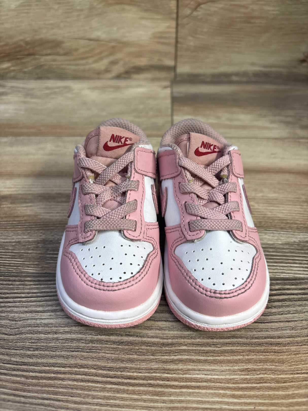Nike Dunk Low TD 'Pink Glaze' Sneakers sz 6c