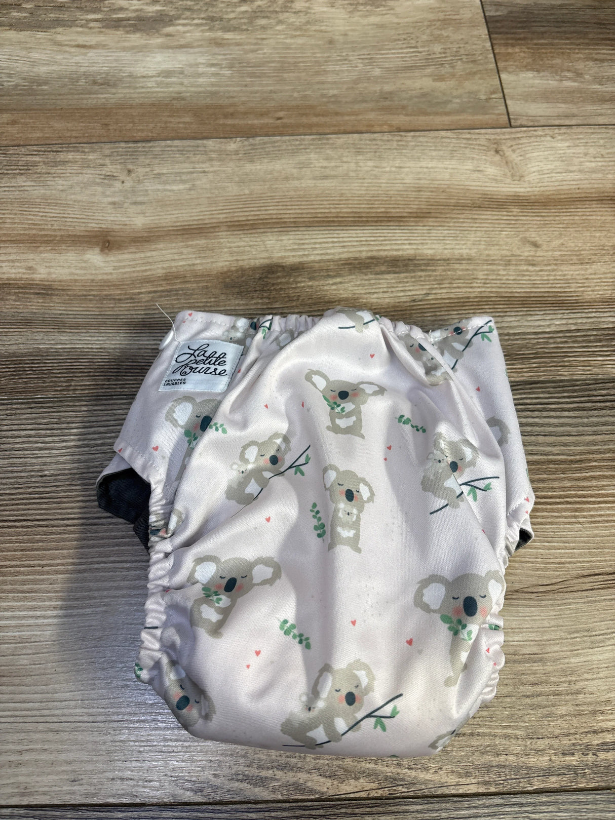 La Petite Ourse All-in-One Reusable Cloth Diaper with Booster Koala Print