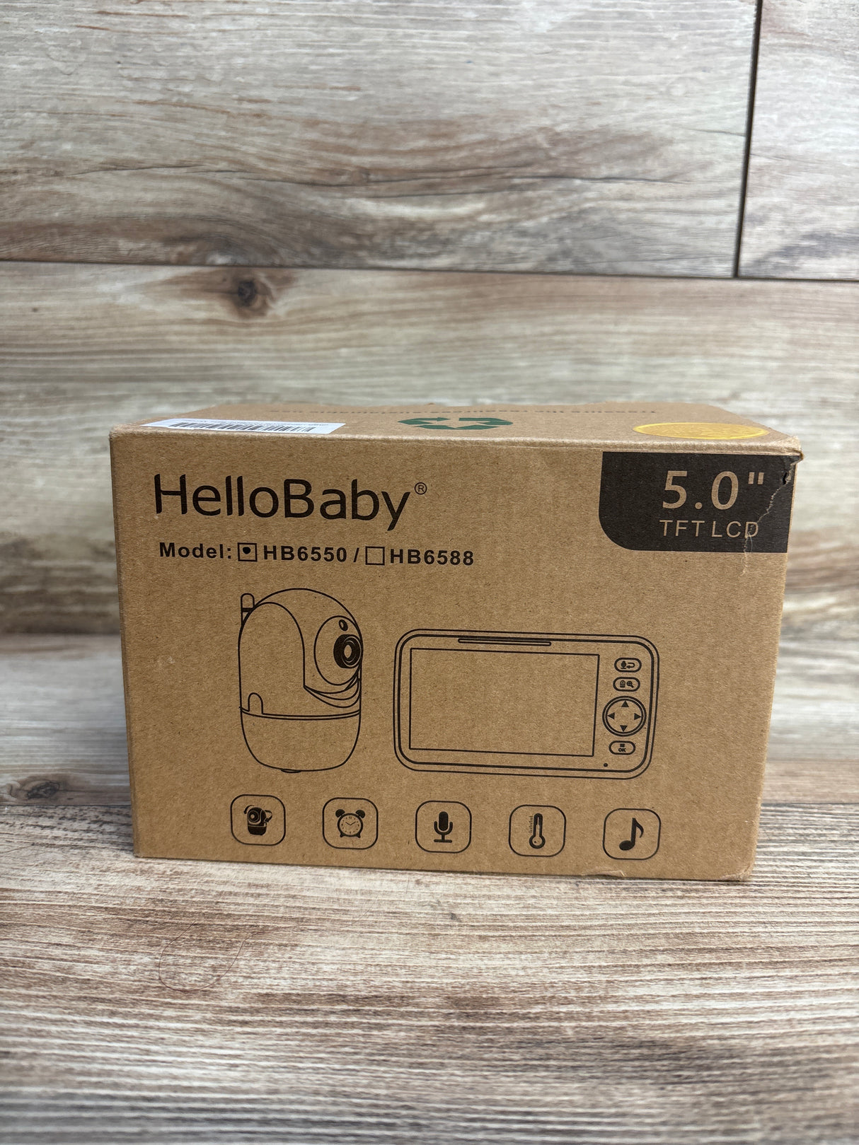 NEW HelloBaby No WiFi Baby Monitor HB6550