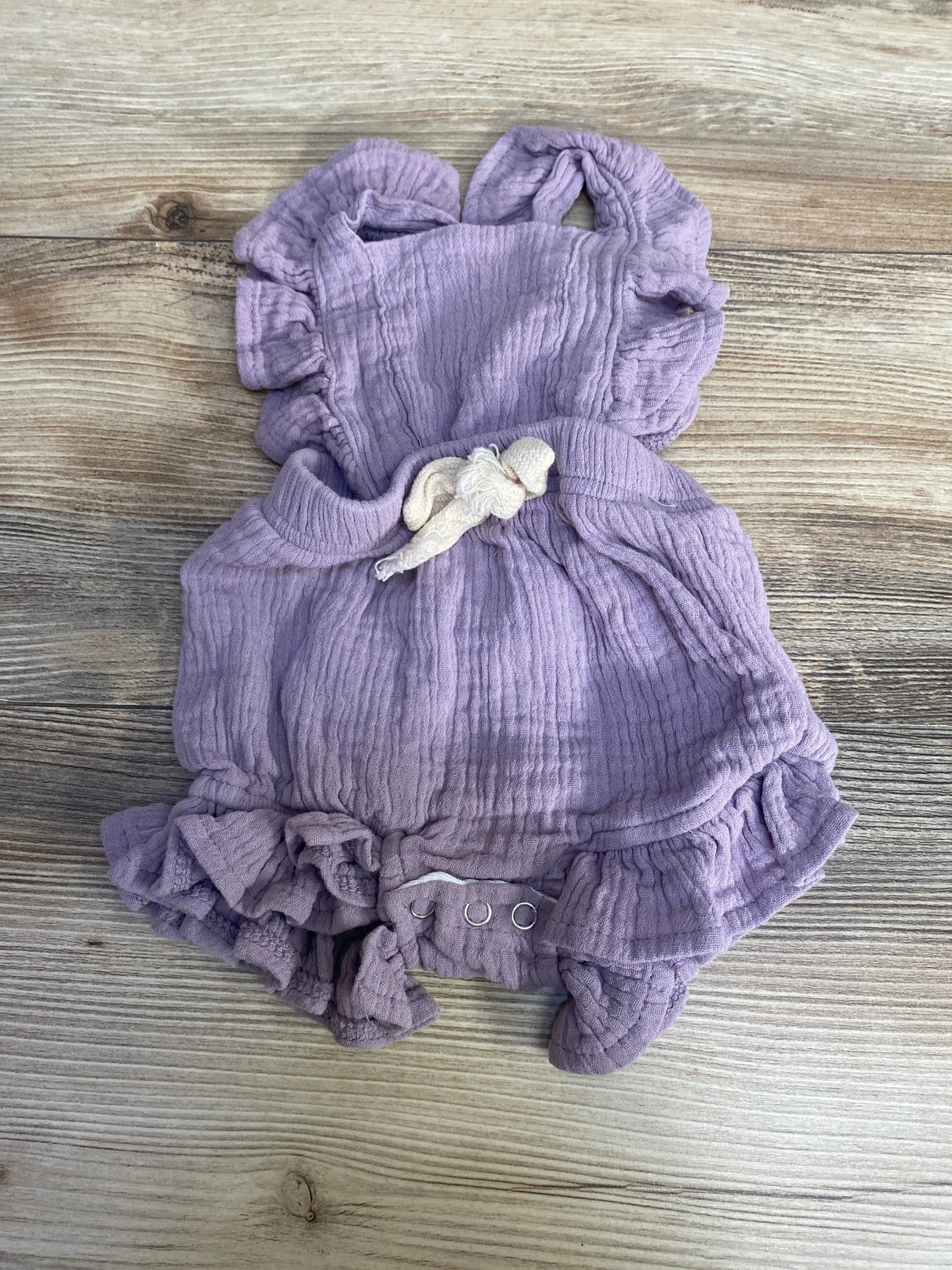Ruffle Romper Purple sz 3m - Me n Mommy To Be