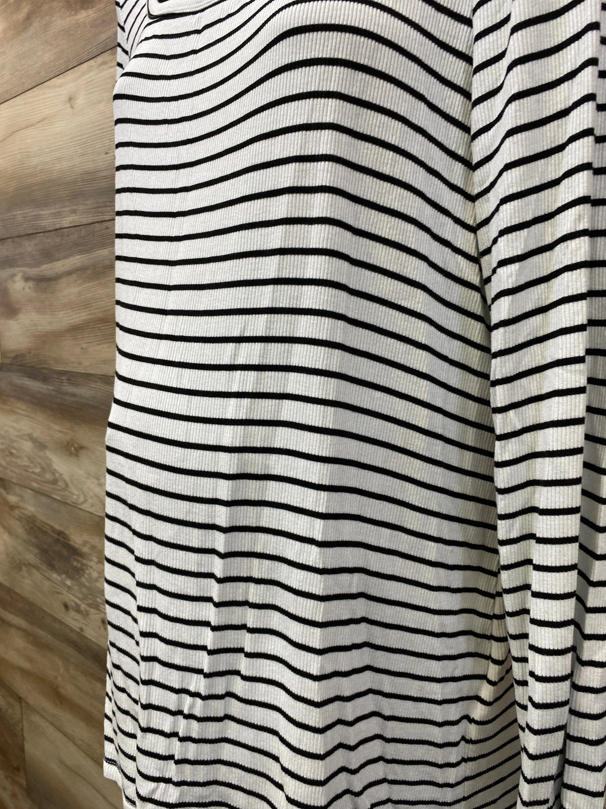 Motherhood Striped Long Sleeve Maternity Shirt White sz XL