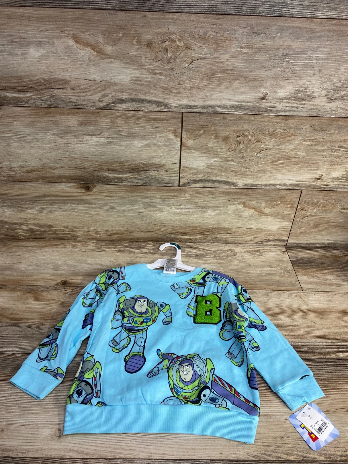 NEW Disney Toy Story Buzz Lightyear Sweatshirt Blue sz 4T