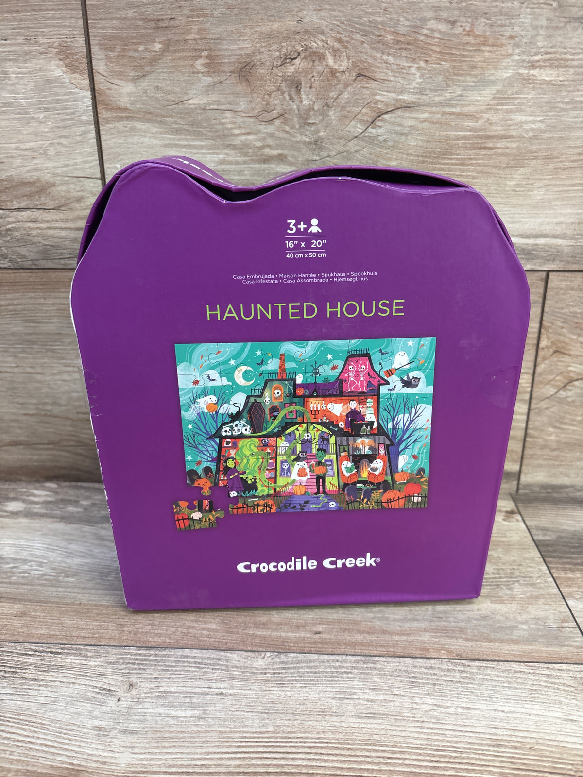 Crocodile Creek Haunted House Floor Puzzle 45pc