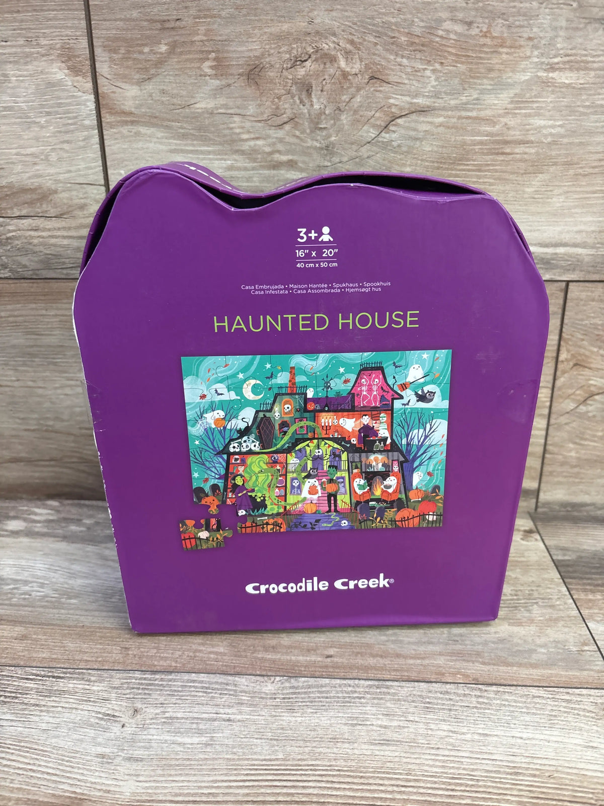 Crocodile Creek Haunted House Floor Puzzle 45pc
