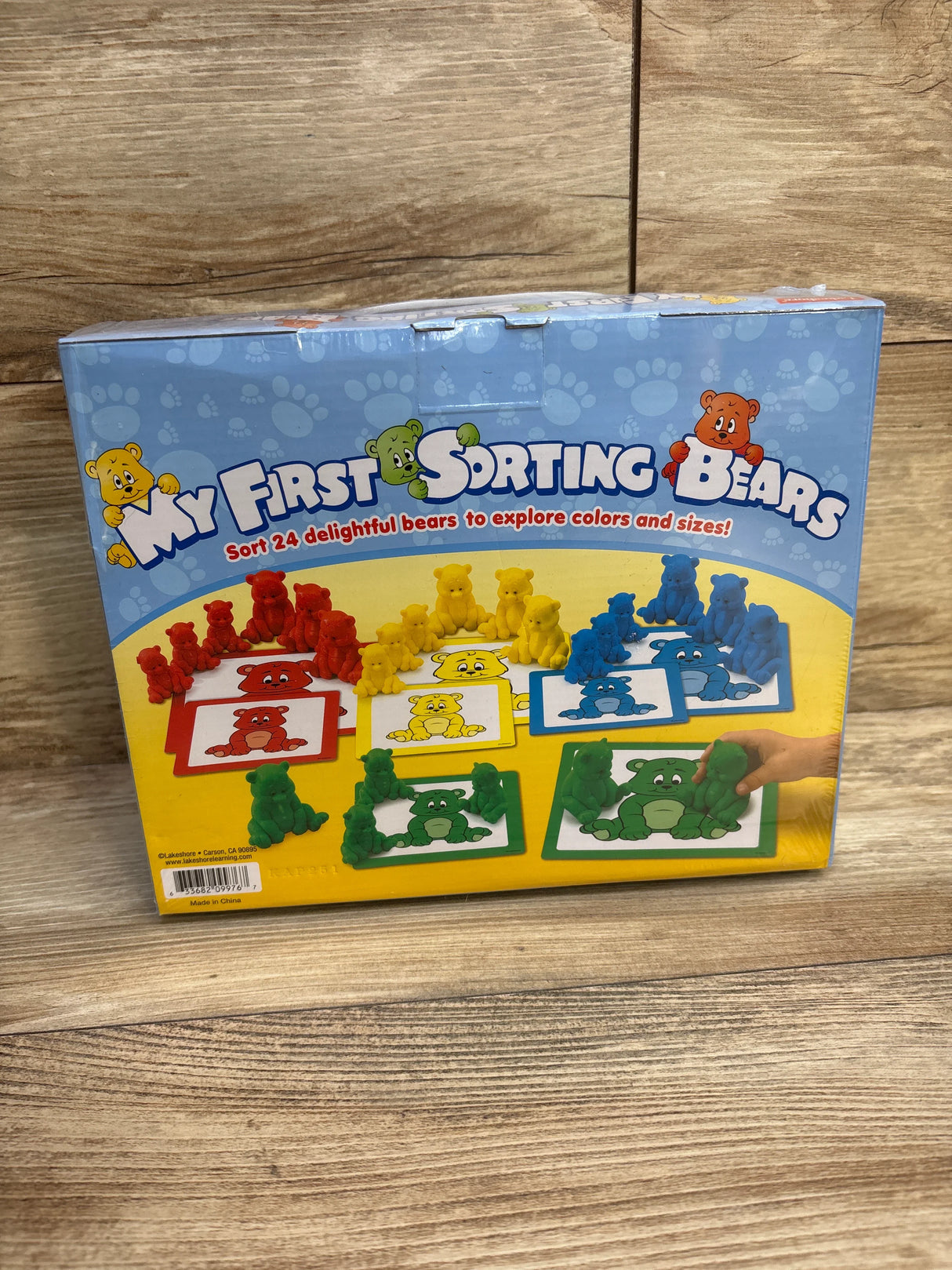 NEW Lakeshore My First Sorting Bears - Me n Mommy To Be