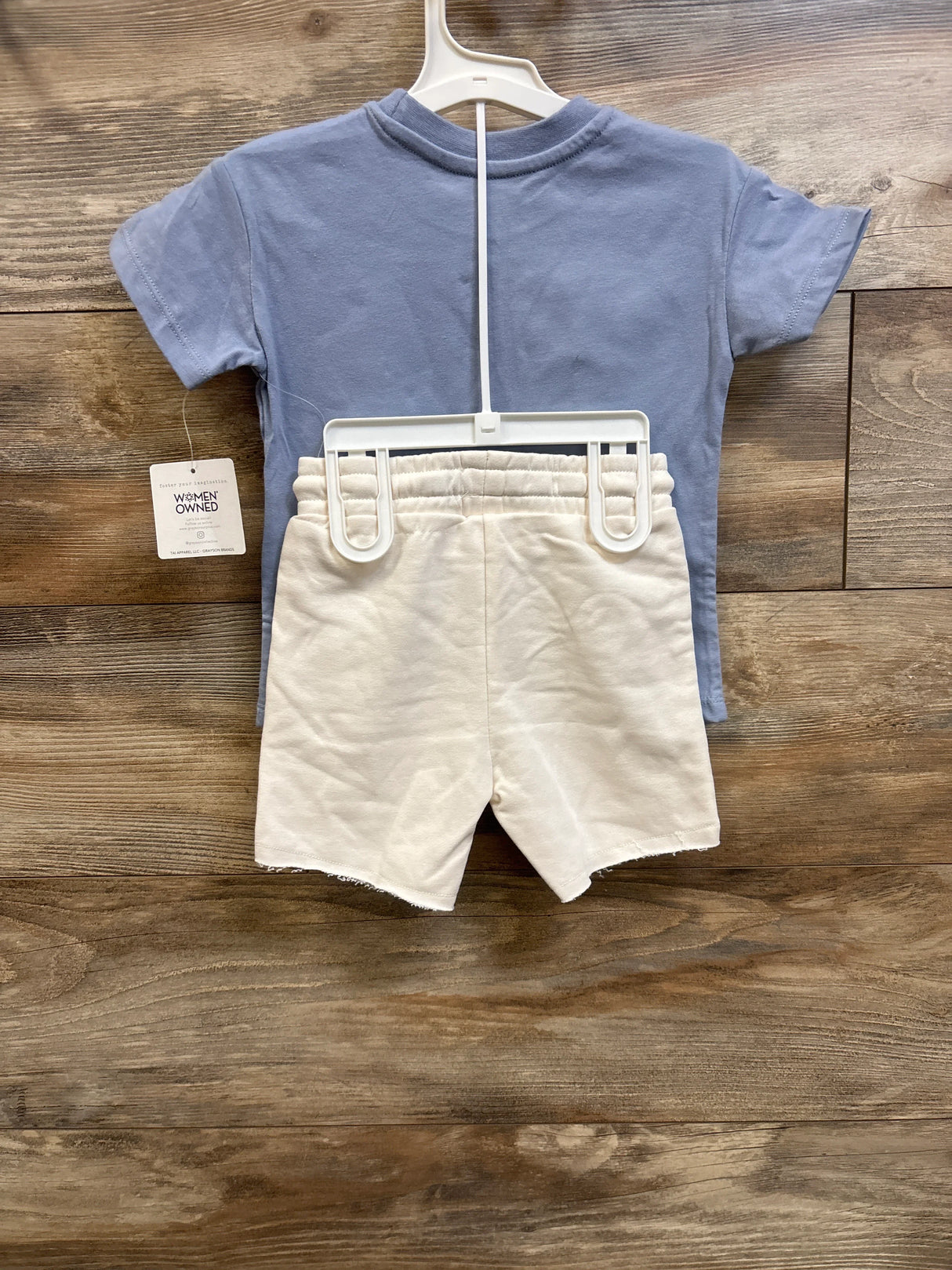 NEW Grayson Mini Surf T-Shirt & Short Set Blue sz 2T