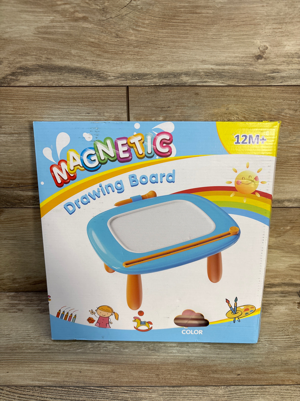 NEW Kikidex Magnetic Drawing Board, Pink